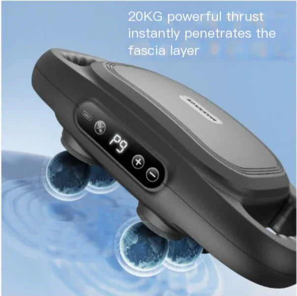6-head Massage Gun Full Body Deep - Essential Tech