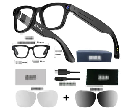 AI Camera Smart Glasses - Essential Tech