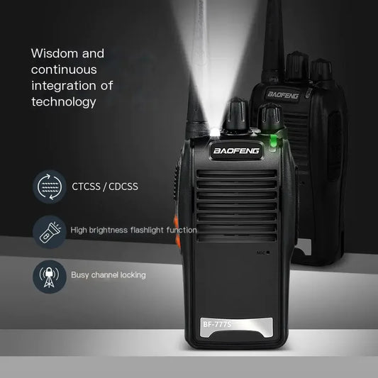 Baofeng BF777S Mini Walkie Talkie for Outdoor Use - Essential Tech