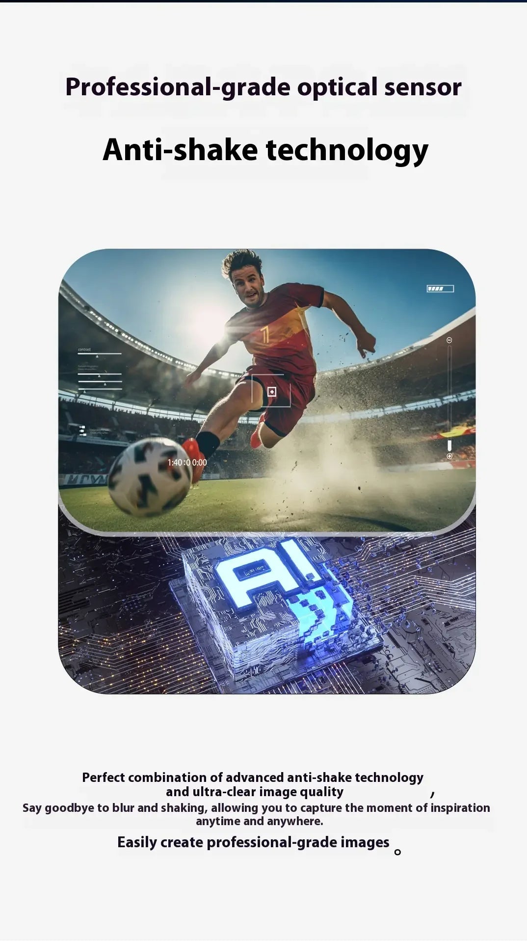 AI Camera Smart Glasses - Essential Tech