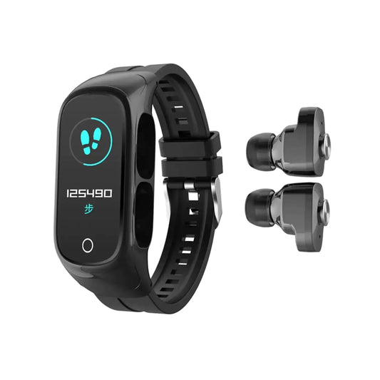 2-In-1 Smart Watch & Earbuds Fitness True Wireless Combo - Essential Tech