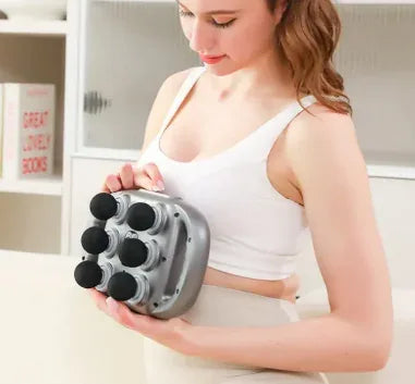 6-head Massage Gun Full Body Deep - Essential Tech