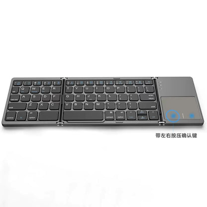 New Mini Wireless Bluetooth Folding Keyboard BO33 - Essential Tech