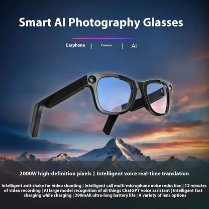AI Camera Smart Glasses - Essential Tech