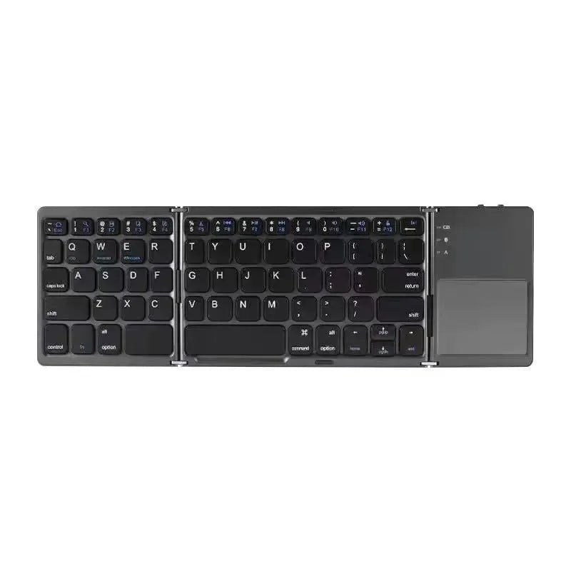 New Mini Wireless Bluetooth Folding Keyboard BO33 - Essential Tech