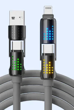 4-in-1 Data Cable (Single Item) - Essential Tech