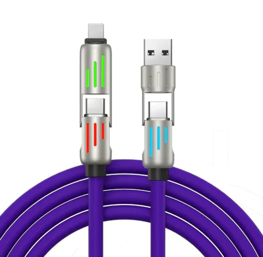 4-in-1 Data Cable (Single Item) - Essential Tech