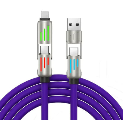 4-in-1 Data Cable (Single Item) - Essential Tech