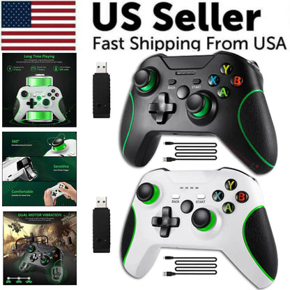 Wireless Controller For Microsoft Xbox One / S / X / E / Windows 7 8 10 PC 2.4G - Essential Tech