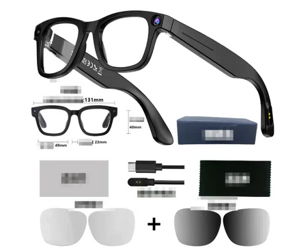 AI Camera Smart Glasses - Essential Tech
